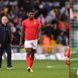 Nottingham Forest striker Taiwo Awoniyi || Image credit: Imago