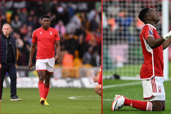 Nottingham Forest striker Taiwo Awoniyi || Image credit: Imago