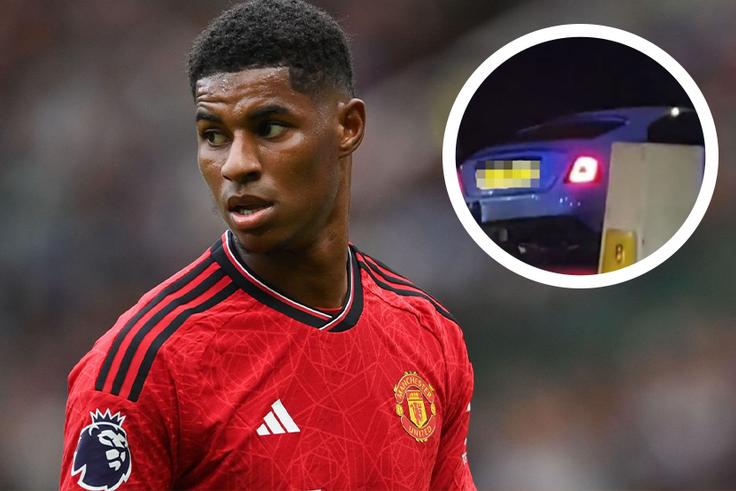 Marcus Rashford involved in a horror car crash after Manchester United’s win over Burnley [VIDEO]