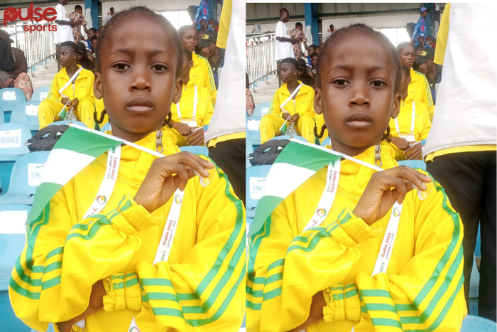 Esther Fatayo: Meet 8-year-old Gymnast who is not afraid of facing older opponents at National Youth Games