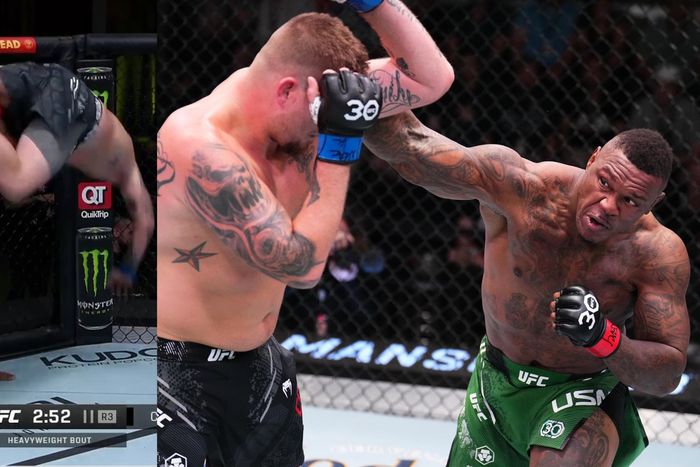 At the UFC Apex in Las Vegas, Usman recorded a compressive victory in a heavyweight match against Jake Collier. X/Mohammed Usman