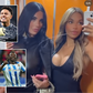 Super Eagles: Sadiq Umar’s Oyinbo wife and Maduka Okoye’s girlfriend link up in Italy