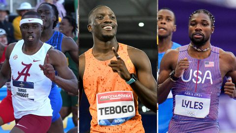 Top 5 fastest men in the 200m in 2024