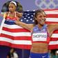 Gabby Thomas: How once 'accidentally' tuning on to broadcasted race involving Allyson Felix on TV began her journey to Olympic triumph