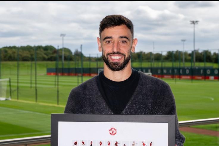 Bruno Fernandes honoured for special Manchester United milestone