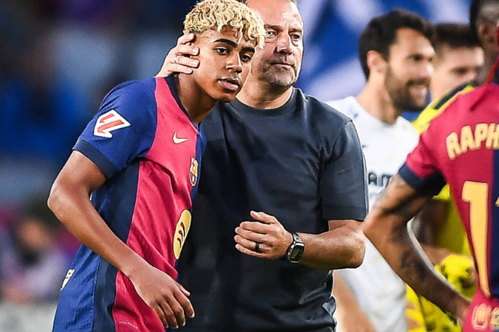 Lamine Yamal and Hansi Flick || Image credit: Imago