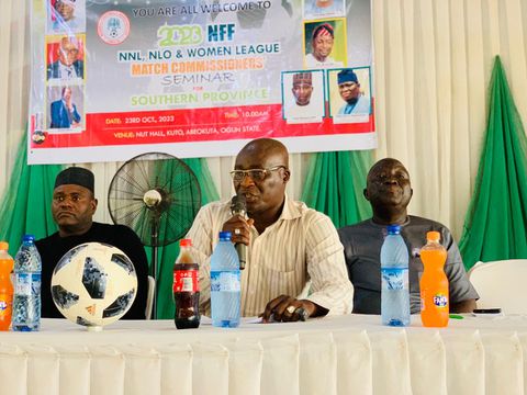 NFF Urges Match Commissioners to Dress Professionally during matches