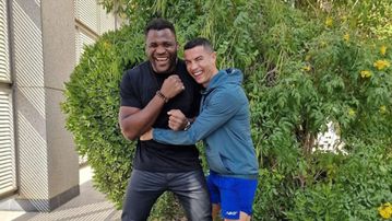Cristiano Ronaldo gifts 'brother' Francis Ngannou watch worth Ksh 16 million ahead of bout with Tyson Fury