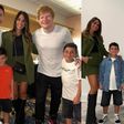 The entire Messi family attended Ed Sheeran's outstanding performance. Instagram/Leo Messi