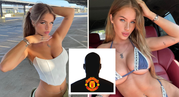 American OnlyFans model and adult film star alleges Manchester United stars have been disturbing her DMs