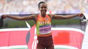 Smiling assassin Faith Kipyegon reacts to 2024 World Athletics awards nomination