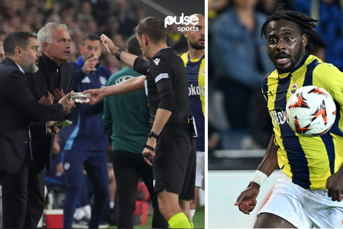 Jose Mourinho was sent off against Manchester United | Imago