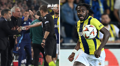 Mourinho sent off, Osayi-Samuel denied penalty as Fenerbahce and Manchester United settle for draw