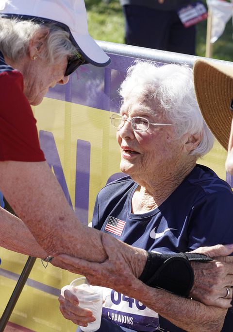 Legendary American athlete Julia 'Hurricane' Hawkins dies aged 108