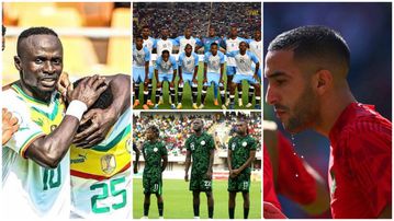 Top 10 ranked footballing countries in Africa