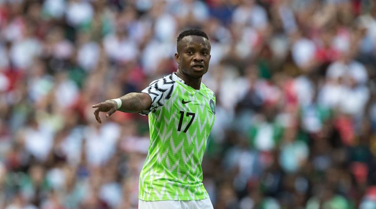 Ogenyi Onazi in action for Super Eagles || Imago