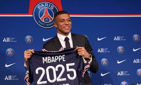Mbappe signs for PSG || X
