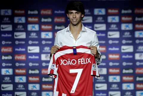 João Félix signs for Atletico Madrid || Getty