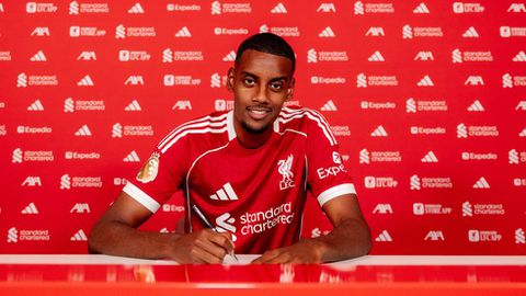 Isak signs for Liverpool || Liverpool FC