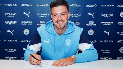 Man City signs Jack Grealish in 2021 || X