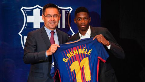 Dembele signs for Barcelona || Getty