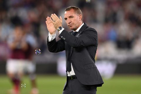 Man Utd candidate Rodgers keeps focus on Europa League