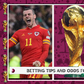 Betting tips on Wales vs Iran