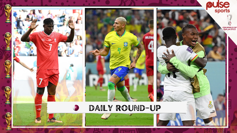 Matchday roundup featuring Ghana saving Africa's blushes, Richarlison's wonder goal, and Swiss precision
