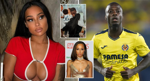 Is this love? Nicolas Pépé confirms he left his marriage to date p*rnstar Teanna Trump