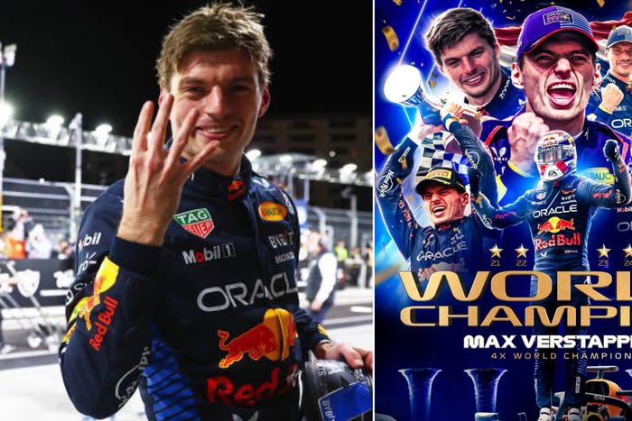 Max Verstappen becomes Formula 1 world champion for 4th consecutive year