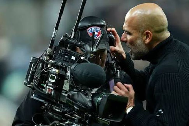 I feel embarrassed - Pep Guardiola apologises after heated cameraman confrontation in Man City’s loss to Newcastle