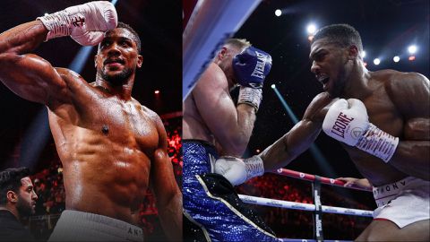 Nigeria's Anthony Joshua destroys Otto Wallin in 5 rounds after Deontay Wilder lost