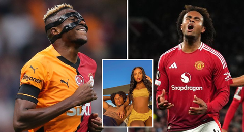 Victor Osimhen: Heartbreak as Man U’s £36million flop served Christmas breakfast by model girlfriend amid potential transfer swap