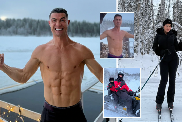 Cristiano Ronaldo and Georgina Rodriguez share ‘cold’ snaps from family Christmas trip