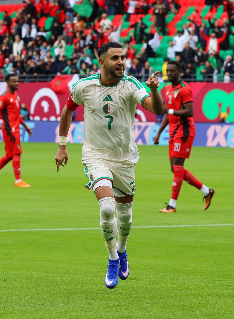 Riyad Mahrez has scored three goals for Algeria at AFCON 2025.