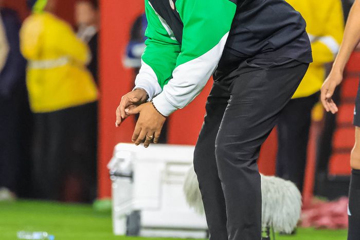 Eric Chelle is not happy with how Nigeria nearly lost the points against Tunisia in the final 15 minutes.