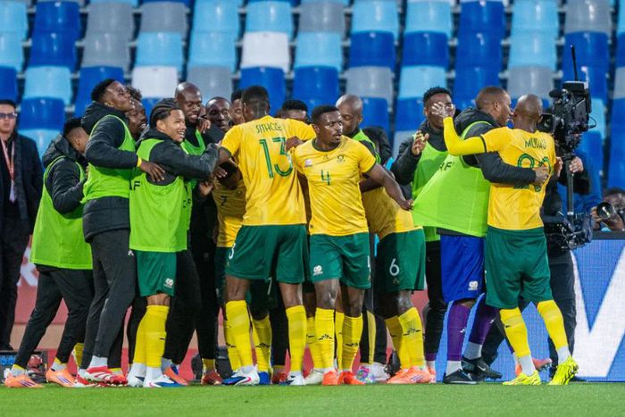 Bafana Bafana. South Africa vs Egypt.