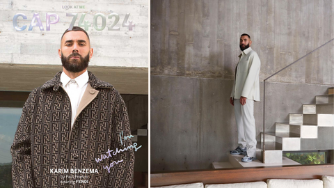 Real Madrid star Karim Benzema graces cover of CAP 74024 magazine