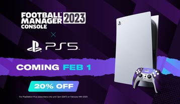 Football Manager 2023 to arrive PlayStation 5 this February