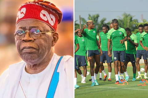 AFCON 2023: President Tinubu calls out Super Eagles for not impressing him with their performance