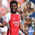 Thomas Partey girlfriend Janine Mackson