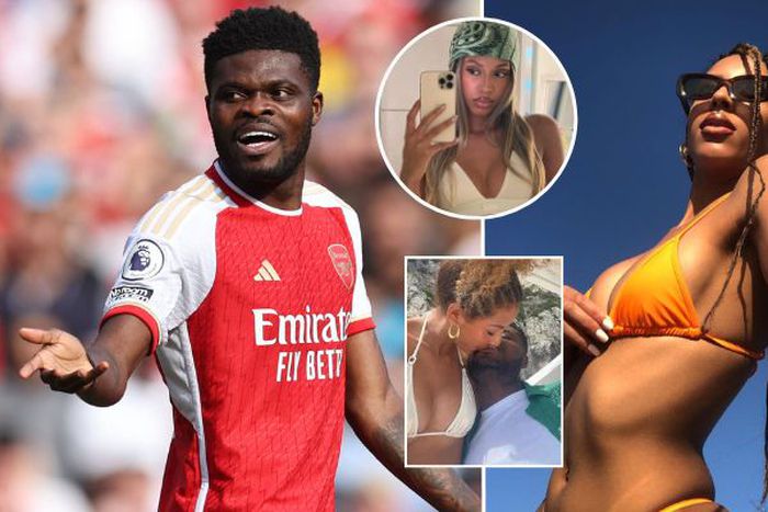 Thomas Partey girlfriend Janine Mackson