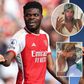 Thomas Partey girlfriend Janine Mackson