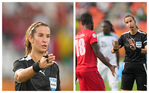 'There is no penalty for me even for VAR' - Moroccan female referee defends her decision on Super Eagles penalty claim and disallowed goal