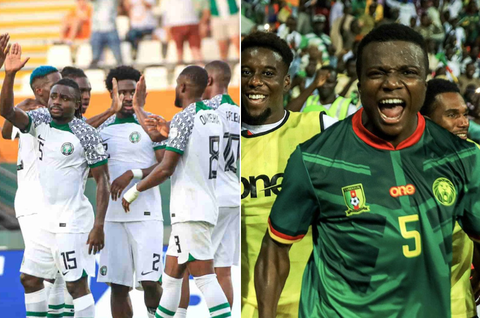 AFCON 2023: Nigeria vs Cameroon Head-to-Head record