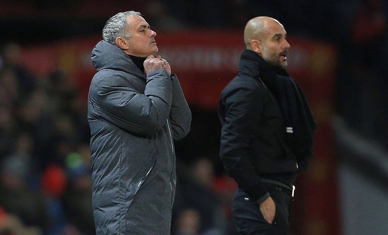 Jose Mourinho and Pep Guardiola