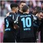 Leverkusen drop two points on the title race with Boniface on the bench.