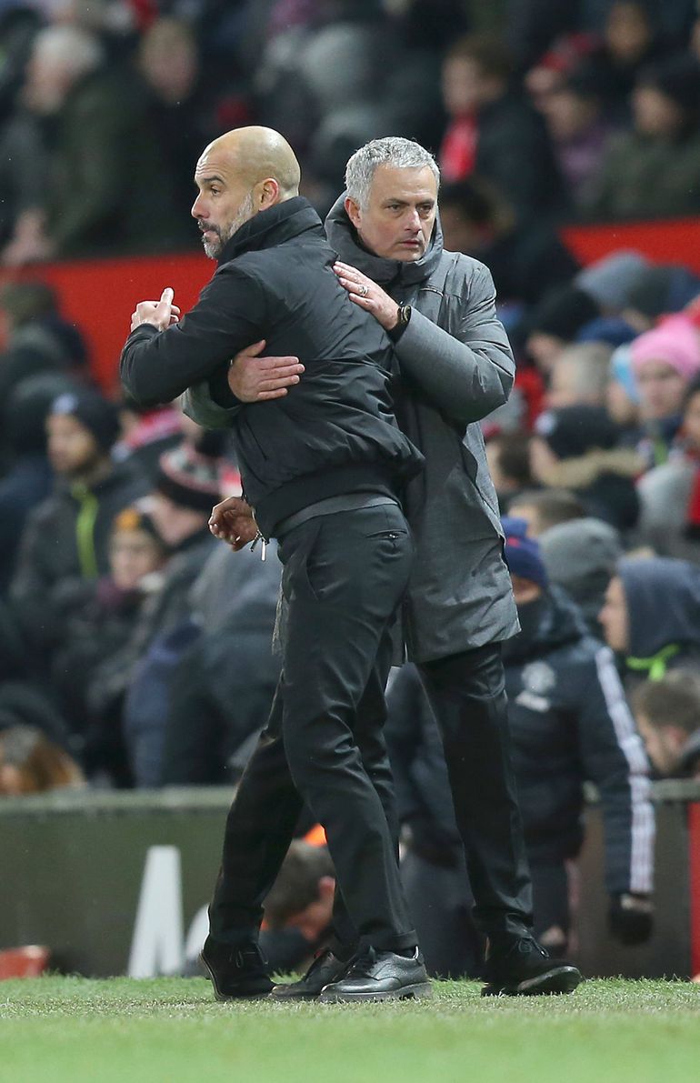 Jose Mourinho and Pep Guardiola