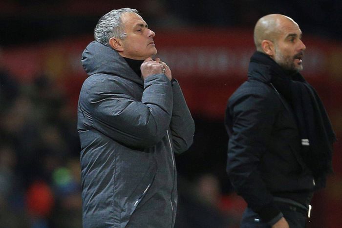 Jose Mourinho and Pep Guardiola