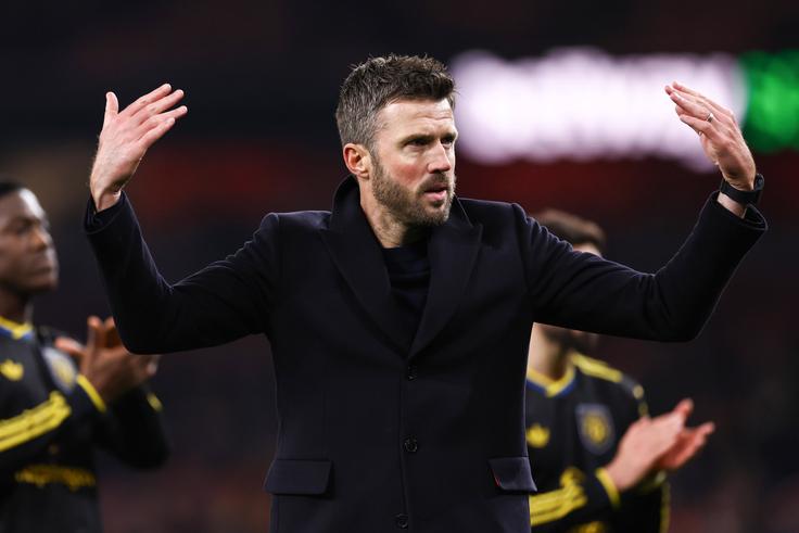 Manchester United interim coach Micheal Carrick. || Imago